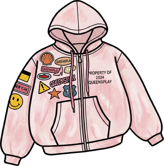 Strawberry Zip-Up