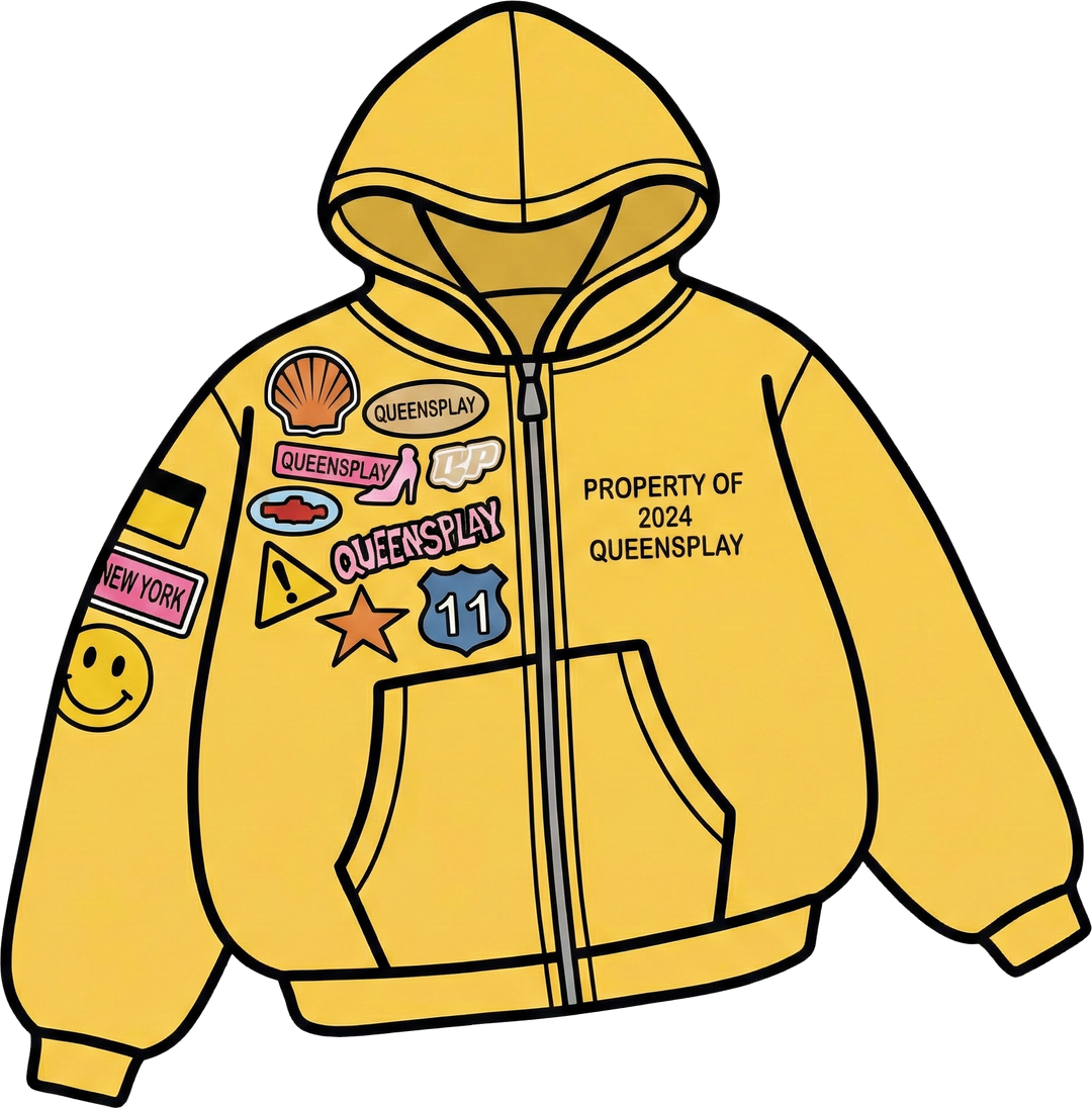Lemon Zip-Up Jacket
