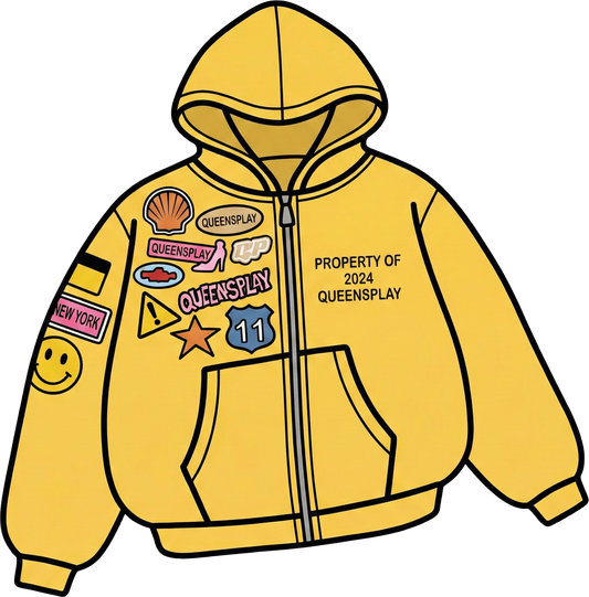 Lemon Zip-Up Jacket