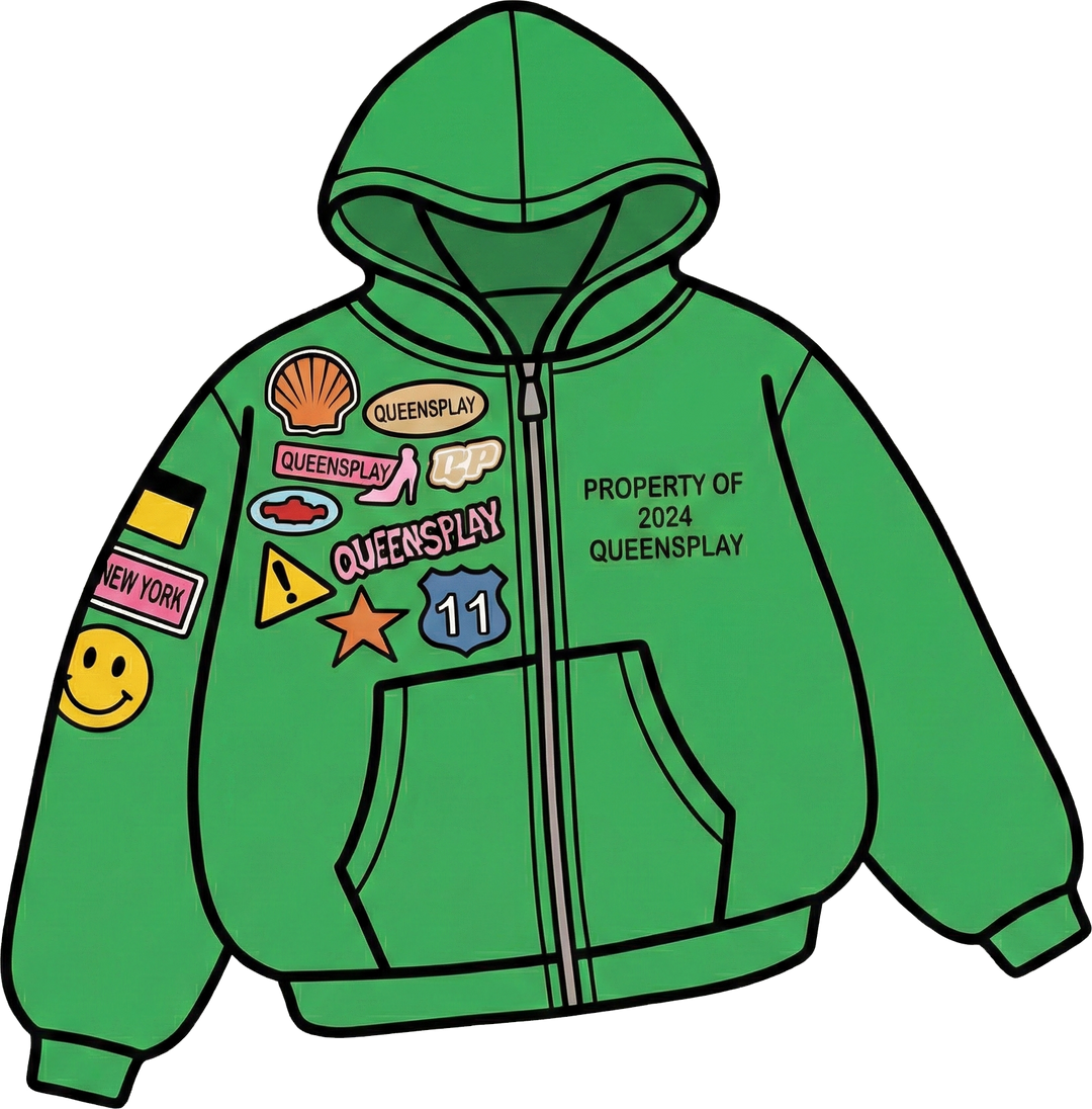 Lime Zip-Up Jacket