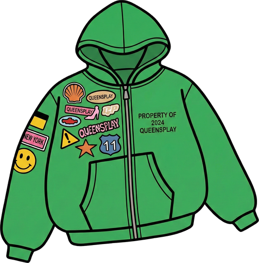 Lime Zip-Up Jacket