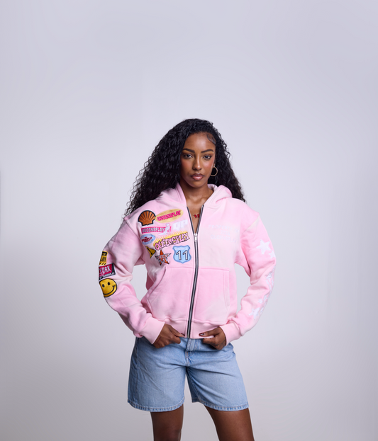 Strawberry Zip-Up